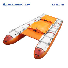 Катамаран Елгач-16 "Тополь" сплавной надувной туристический